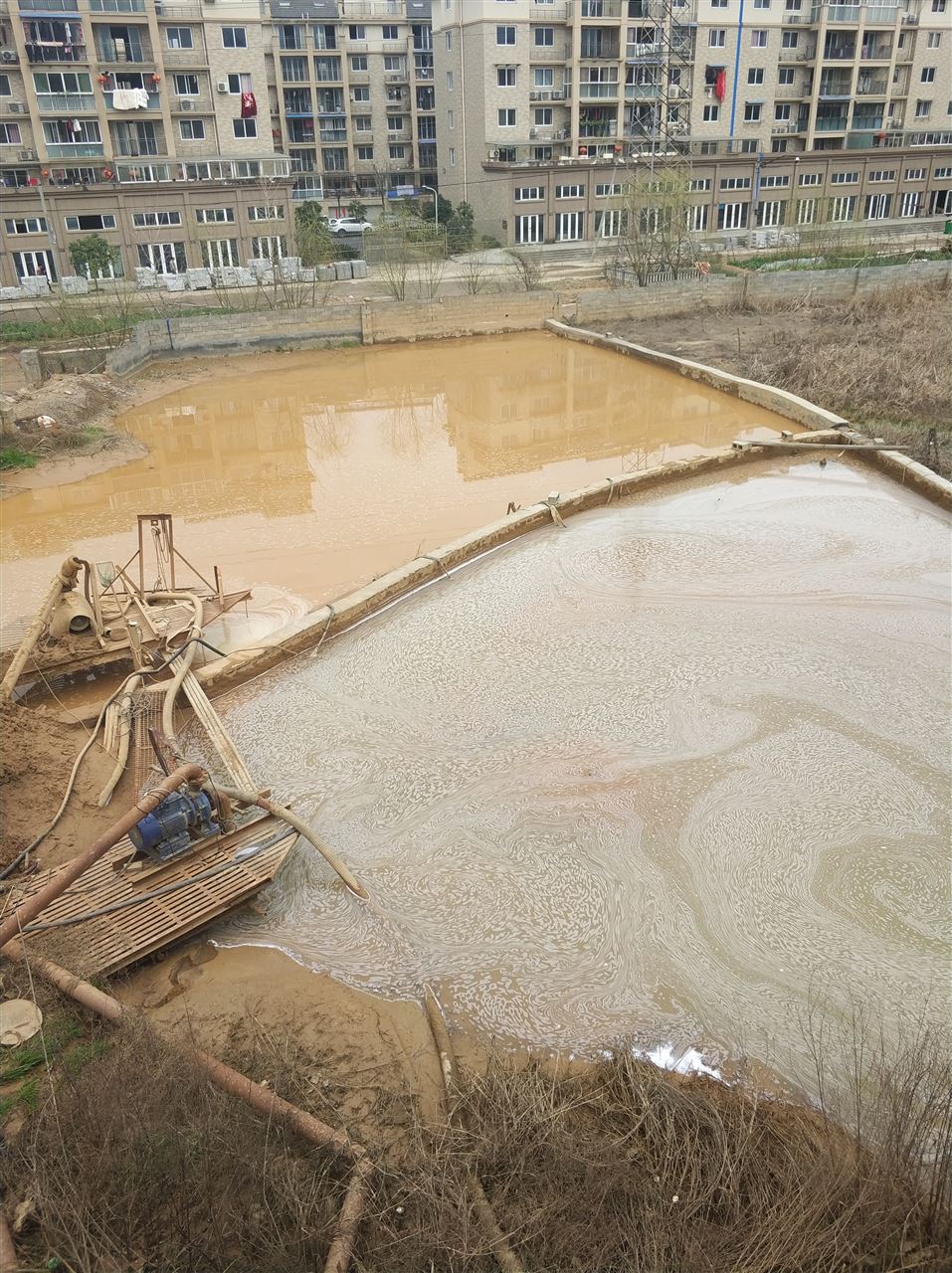 涞水沉淀池淤泥清理-厂区废水池淤泥清淤