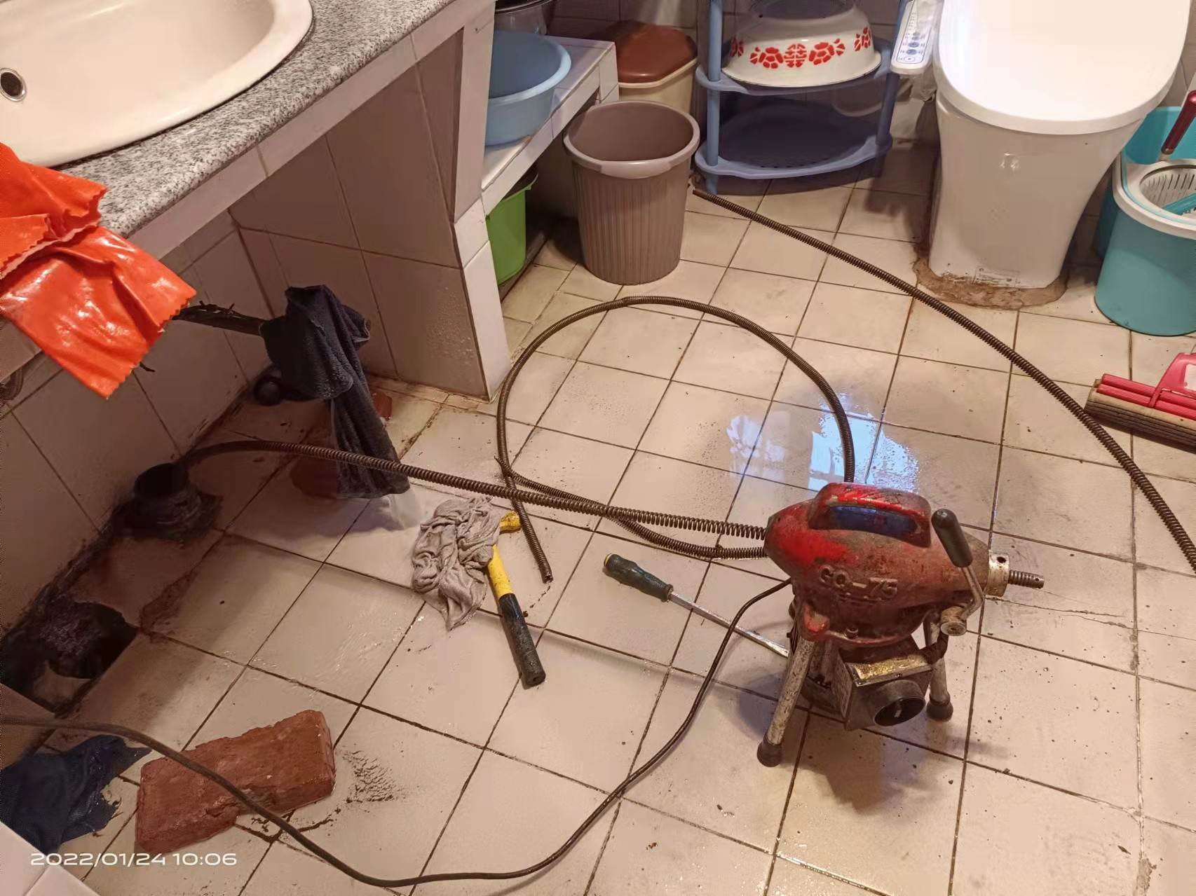 涞水疏通厨房下水道，地漏疏通